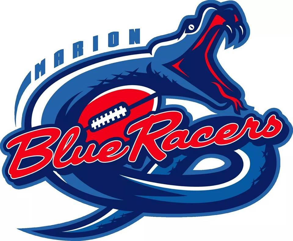 Marion Blue Racers 2015-Pres Primary Logo t shirt iron on transfers